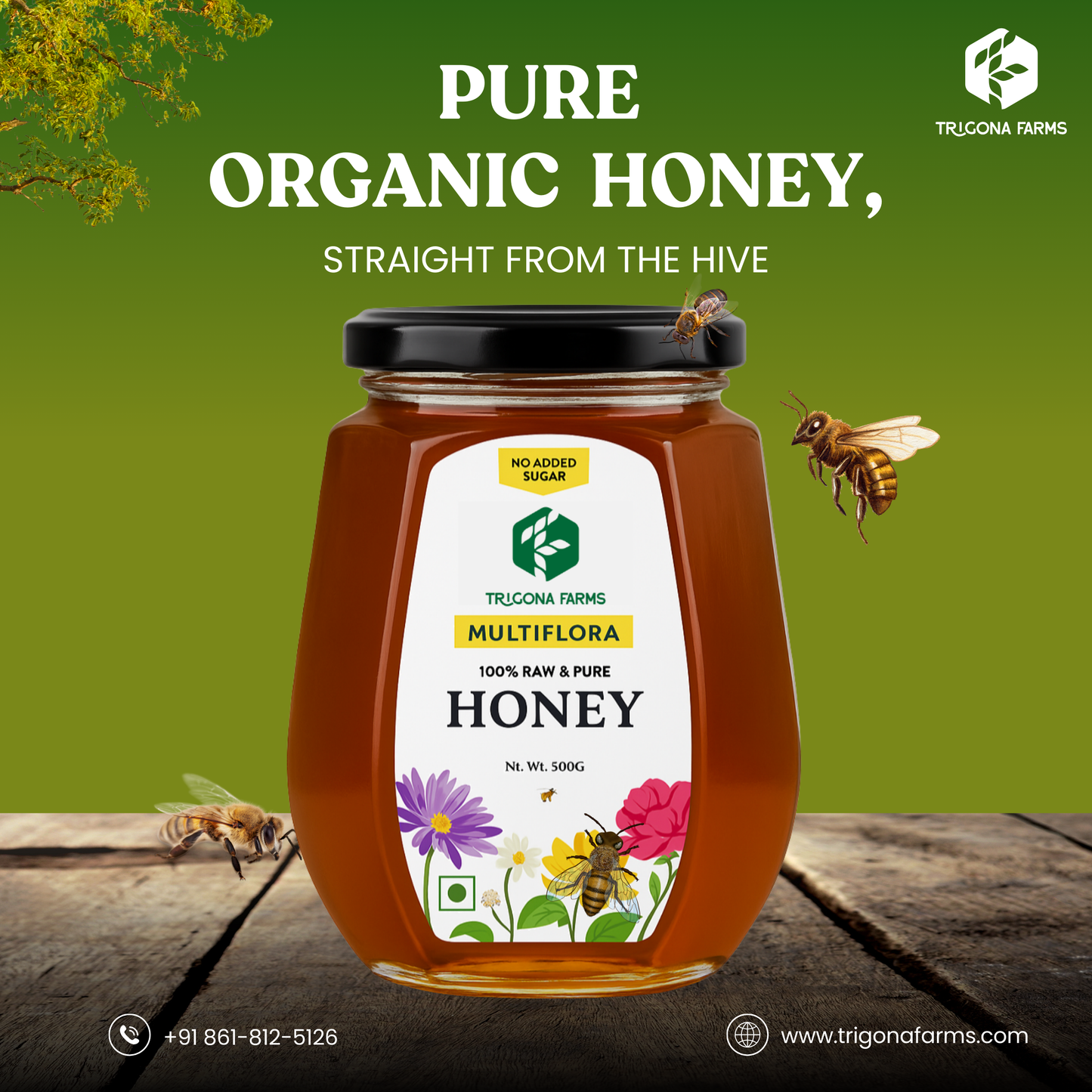 Trigona Farms Multiflora Raw Honey